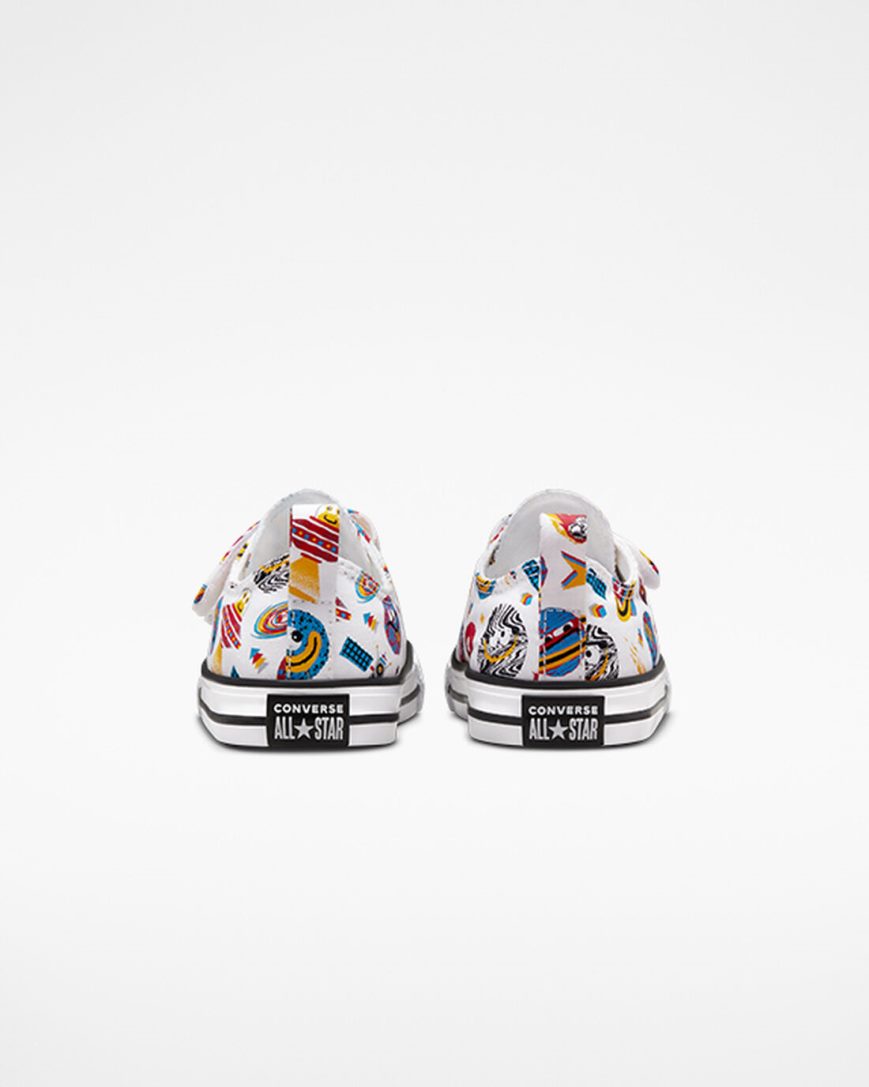 Zapatillas Bajas Converse Chuck Taylor All Star Easy-On Space Cruiser Niña Blancas Rojas | PE E8PW74